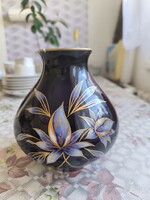 Német , Bavaria porcelán váza, kézi festéssel  eladó!