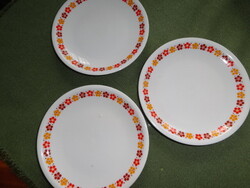 Bella-menza narancs-piros kistányérok