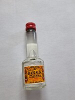 Barackpálinka "Fütyülős" védjeggyel - mini retro ital