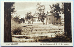 Klotildliget - Angolkisasszonyok intézete -  régi  képeslap
