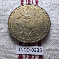 Mongólia 1 Tugrik 1971 EF "Mongol Forradalom 50. évforduló" emlékérem