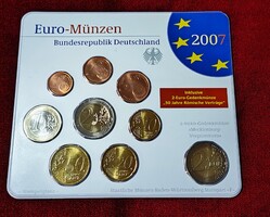 2007-es euro forgalmi sor. Német F verdejel.