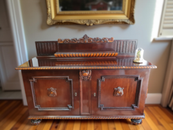 Restaurált antik Mahunka Imre féle nagytálaló