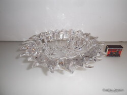 GYERTYATARTÓ - 3 kg - ALKUKÉPES - ÓLOMKRISTÁLY - gyertyák átmérője 2 cm - mérete: 25 x 7 cm