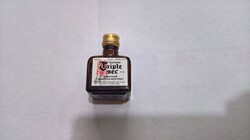 Retro Vintage Triple Sec mini ital likőr bontatlan