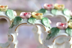 Dresden porcelán szalvétagyűrűk