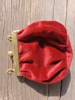 Színházi táska retikül alkalmi táska tüziaranyozott kapoccsal