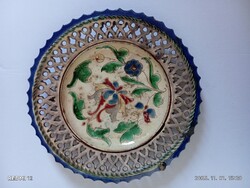 Bozsik Kálmán falitányér 27 cm kerámia kuntszentmártoni