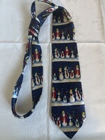 Karácsonyi nyakkendő, zenélt de már lemerült az elem.