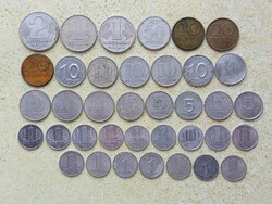 Németország NDK 37 db Különböző Érme 1,5,10,20,50 Pfennig 1,2 Márka 1948-1988