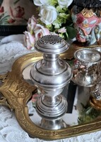 Antik, 19.századi, BMF jelzett, ezüstözött cukorszóró