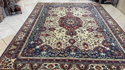 4151 HATALMAS Gyönyörű Tabríz mintás perzsa szőnyeg 300X380CM