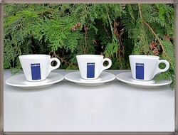 Lavazza, vastag falú, hibátlan állapotú, olasz porcelán mokkás szettek