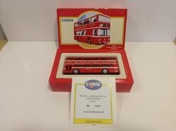 Corgi Toys Limited emeletes busz makett modell certifikációval dobozában
