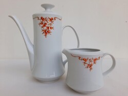 Alfoldi porcelan csipkebogyos kancso es tej kionto