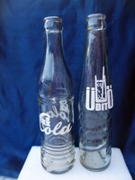 2 db retro üdítős palack