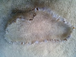 Kvarc kristály nyaklánc, hibátlan