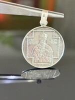 Tömőr ezüst ortodox Medál