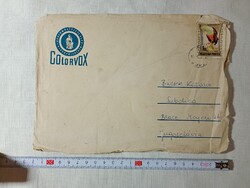 Colorvox hangos képeslap üres boríték