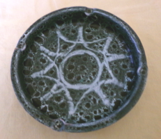 Kerámia hamutartó hamutál hamuzó 17,5x3,5