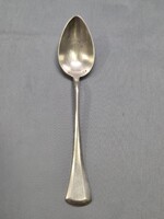 Antik angol fazonú ezüst teás kanál