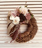 Natural Wreath Door Decoration