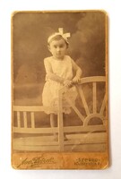 Auer fivérek fényképész Szeged vizitkártya fotó