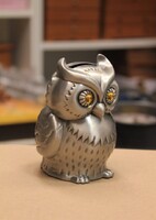 Bagoly fém persely (27888)