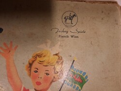 Retro Piatnik „Spiele-Sammlung” társasjáték 1950-60-as évek