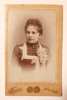 Ferenczi Lajosné fényképész Zólyom vizitkártya fotó