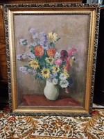 Virágcsendélet Belányi Viktor (1877-1955)