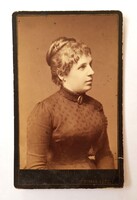 Ifj.Divald Károly fényképész Igló-Lőcs vizitkártya fotó