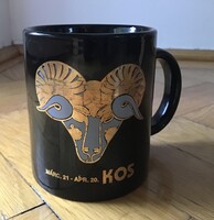 „KOS” csillagjegyű bögre -horoszkópos bögre (hibátlan)