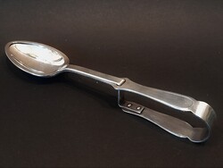 Antik ezüstözött Wellner ALFESS szervírozó kanál