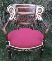 Hollywood Régency / Ceppi Style / olasz design Trón szék