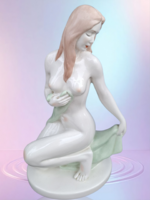 KIÁRUSÍTÁS!  Aquincumi ritka akt, gyönyörű festéssel