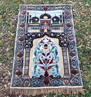 Török imaszőnyeg selyem szőnyeg  falikárpit falikép