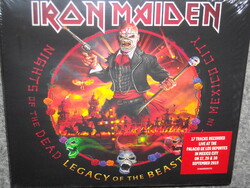 IRON MAIDEN LEGACY OF THE BEAST Nights Of The Dead Live In Mexico City 2cd CD ÚJ gyári bontatlan