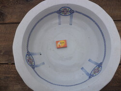 Szecessziós, hatalmas porcelán tál, 44 cm!