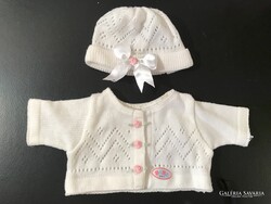 JÁTÉK - ÚJ - RUHA  - ALKUKÉPES - BABY BORN - váll - 15 cm - hossz - 16 cm - PAMUT - HIBÁTLAN