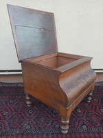 Antik viktoriánus ágylépcső.komód szekrény tároló, Alkudható.