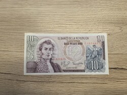 10 Pesos 1980 évből