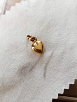 14 Karatos sarga arany sziv medal