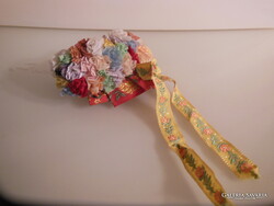 JÁTÉK - RUHA - ALKUKÉPES - PÁRTA - KÉZIMUNKA - 9 x 8 cm - PAMUT - HIBÁTLAN