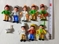 Hey Rup Parány Peti figura 8db egyben Czechoslovakia retro