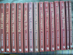 Verne Gyula sorozat 10 kötet, 14 db. (1-16 ig nem teljes sorozat) - hiányzik a Nemo kapitány 1-2