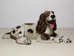 Hatalmas Cocker spániel Fayence Steffl Wien ALKUDHATÓ