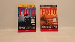 National Geographic fotóiskola: Digitális képek + Tippek és Trükkök, 2 db könyv egyben