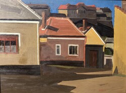 Ircsik József - Őszi napsütés (Veszprém)