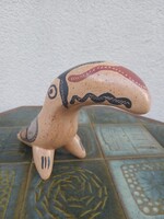 Mexikói tukán síp furulya kézzel festett. Alkudható.